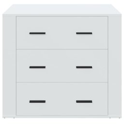 vidaXL Dressoir 80x33x70 cm bewerkt hout wit