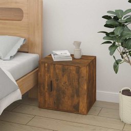 vidaXL Nachtkastjes 2 st 50x39x47 cm gerookt eikenkleurig