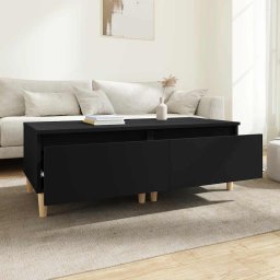 vidaXL Bijzettafels 2 st 50x46x35 cm bewerkt hout zwart