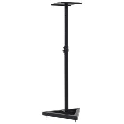 vidaXL Monitorspeakerstandaards 2 st staal zwart