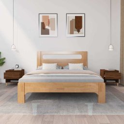 vidaXL Nachtkastjes 2 st 50x46x50 cm bewerkt hout bruin eikenkleur