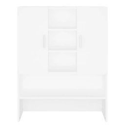 vidaXL Wasmachinekast 70,5x25,5x90 cm wit