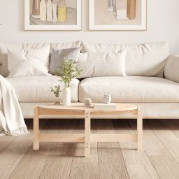 vidaXL Salontafel 87x48x35 cm massief grenenhout
