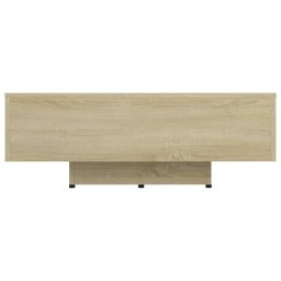 vidaXL Salontafel 85x55x31 cm bewerkt hout sonoma eikenkleurig