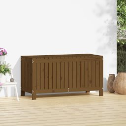 vidaXL Tuinbox 115x49x60 cm massief grenenhout honingbruin