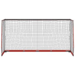 vidaXL Voetbaldoel 366,5x91x183 cm staal