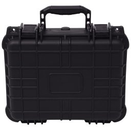 vidaXL Beschermende materiaalkoffer 35x29,5x15 cm zwart