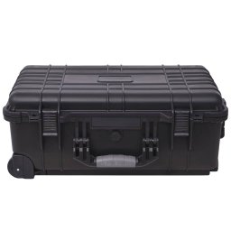 vidaXL Hardcase transportkoffer met wielen en schuimen binnenkant