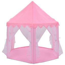vidaXL Speeltent prinses roze