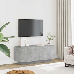 vidaXL Tv-meubel 100x35x40 cm bewerkt hout betongrijs