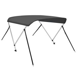 vidaXL Biminitop 2-boogs 150x120x110 cm antracietkleurig