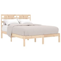 vidaXL Bedframe zonder matras massief grenenhout 200x200 cm