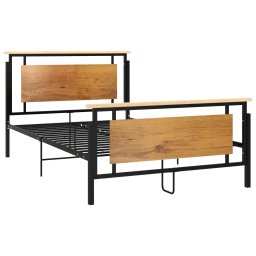 vidaXL Bedframe metaal 120x200 cm