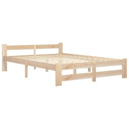 vidaXL Bedframe massief grenenhout 120x200 cm