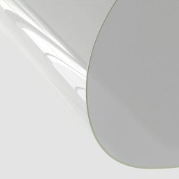 vidaXL Tafelbeschermer Ø 120 cm 1,6 mm PVC transparant