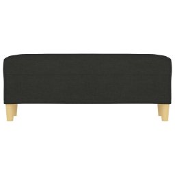 vidaXL Bankje 100x35x41 cm stof zwart