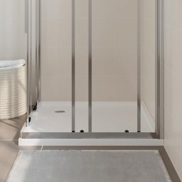 vidaXL Douchebak vierkant 90x90 cm ABS