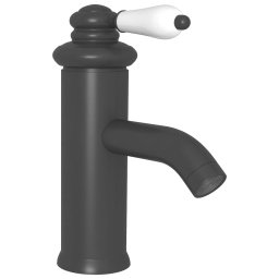 vidaXL Wastafelkraan 130x180 mm grijs