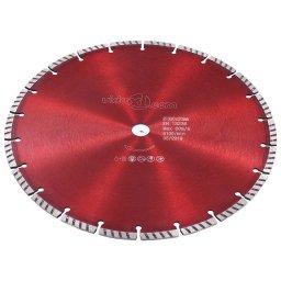 vidaXL Diamantzaagblad met turbo 300 mm staal