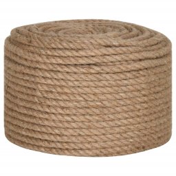 vidaXL Touw 100% jute 12 mm 100 m