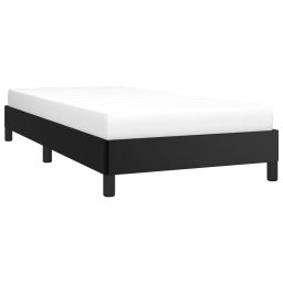vidaXL Bedframe kunstleer zwart 100x200 cm