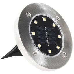 vidaXL Grondlampen 8 st solar LED RGB-kleur