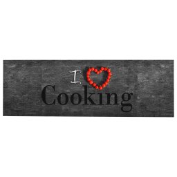vidaXL Keukenmat wasbaar Cooking 60x180 cm