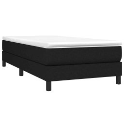 vidaXL Boxspring bed 80x200 cm stof zwart
