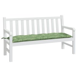 vidaXL Tuinbankkussen 150x50x7 cm oxford stof bladpatroon