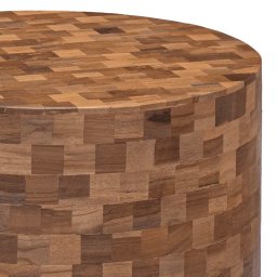 vidaXL Salontafel 60x60x35 cm massief teakhout