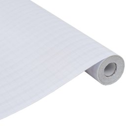 vidaXL Raamfolie strepenpatroon mat 0,9x10 m PVC