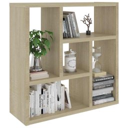 vidaXL Wandschap 45x16x45 cm bewerkt hout sonoma eikenkleurig