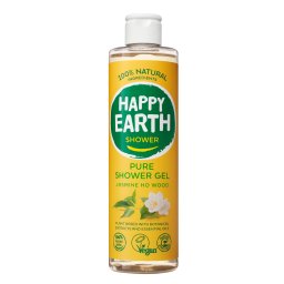 Happy Earth 100% Natural Shower Gel Jasmine Ho Wood