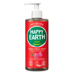 Happy Earth 100% Natural Hand Soap Floral Patchouli