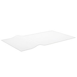 vidaXL Tafelbeschermer 180x90 cm 1,6 mm PVC transparant