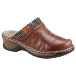 Josef Seibel Clogs CATALONIA 59 met veelkleurig textielbeleg