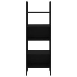 vidaXL Boekenkast 60x35x180 cm bewerkt hout zwart