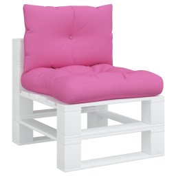 vidaXL Palletkussens 2 st oxford stof roze