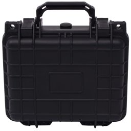 vidaXL Beschermende materiaalkoffer 27x24,6x12,4 cm zwart