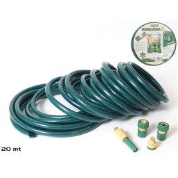 Gerimport Tuinslang - 20 Meter - met Sproeier en Koppelstukken - 5-Delig
