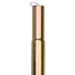 vidaXL Tentstokken 2 st telescopisch 170-255 cm gegalvaniseerd staal