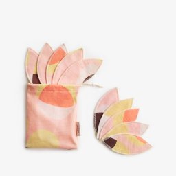 ImseVimse Labia pads - 10 stuks - heftige / zware menstruatie (Kleur: Pastel Hoop)