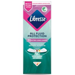 Libresse All Fluid Protection Extra Long Inlegkruisjes