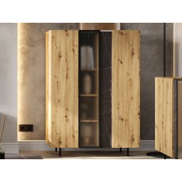 Commode MARCATO 3 deuren artisan eik