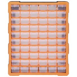 vidaXL Organiser met 60 lades 38x16x47,5 cm
