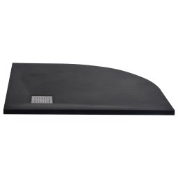 vidaXL Douchebak 90x90 cm SMC zwart