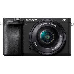 Sony Systeemcamera ILCE-6400LB - Alpha 6400 E-Mount 4k video, 180° klep-display, xga oled-zoeker, l-kit 16-50 mm objectief