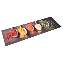 vidaXL Keukenmat wasbaar Spoons 60x180 cm