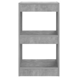 vidaXL Boekenkast/kamerscherm 40x30x72 cm betongrijs