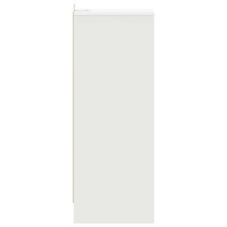 vidaXL Schoenenkast 31,5x35x90 cm bewerkt hout wit